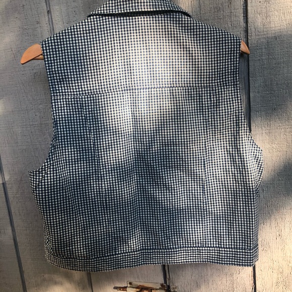 Rockabilly gingham vest - Picture 2 of 3